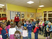 Vystoupení dětí v Domově důchodců Luštěnice